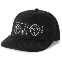 Casquette James Split In Half - Black