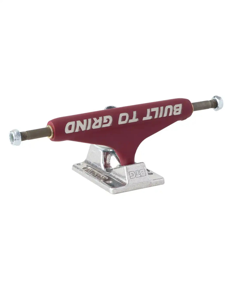 Stg11 Btg Speed Skateboard Trucks - Burgundy/Silver