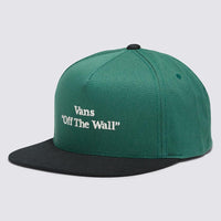 Casquette Quoted Snapback - Bistro Green