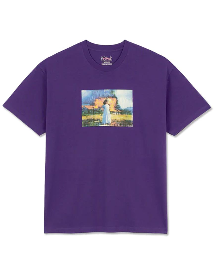 Burning World T-Shirt - Purple