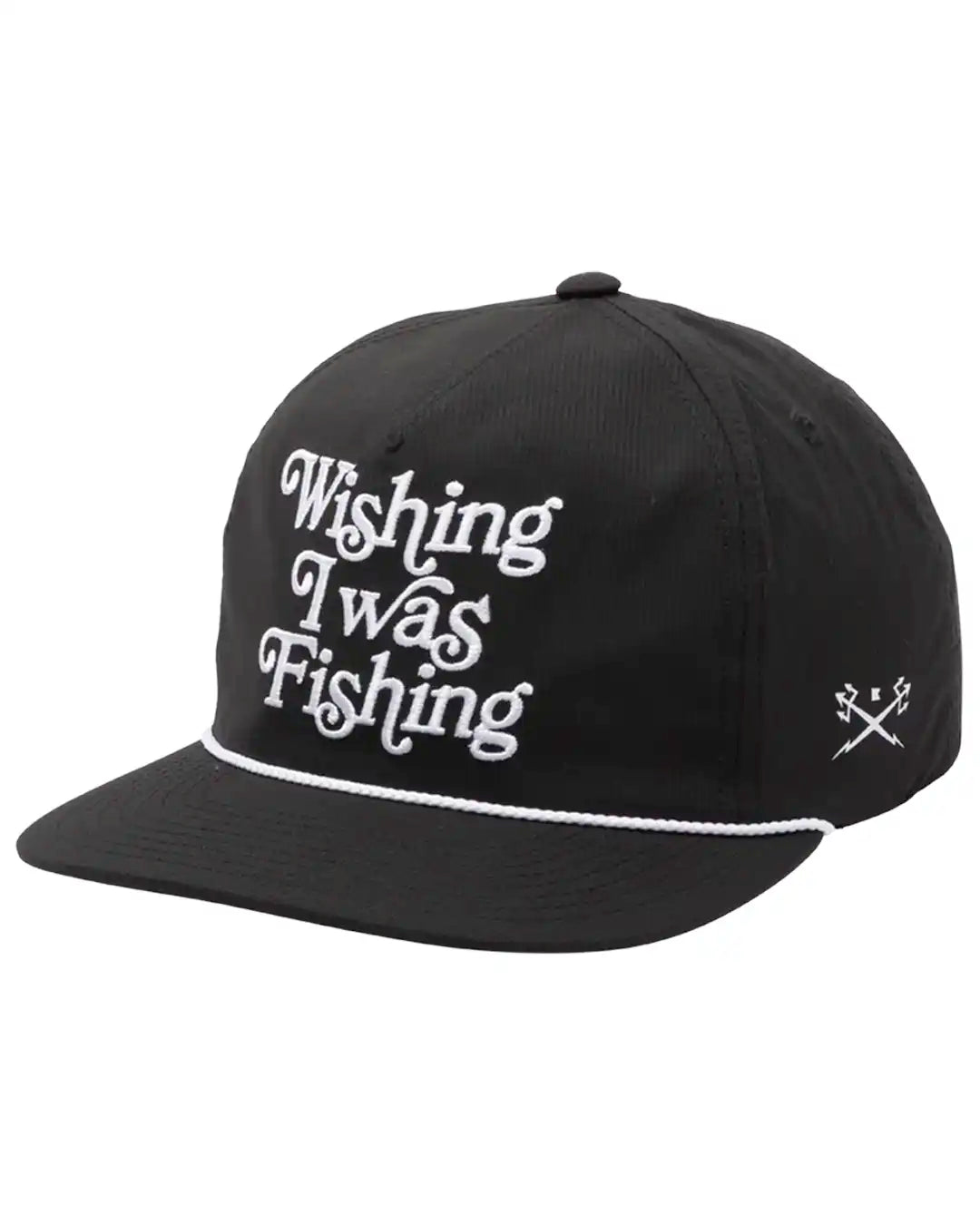 Casquette Wishing Nylon Snapback - Black