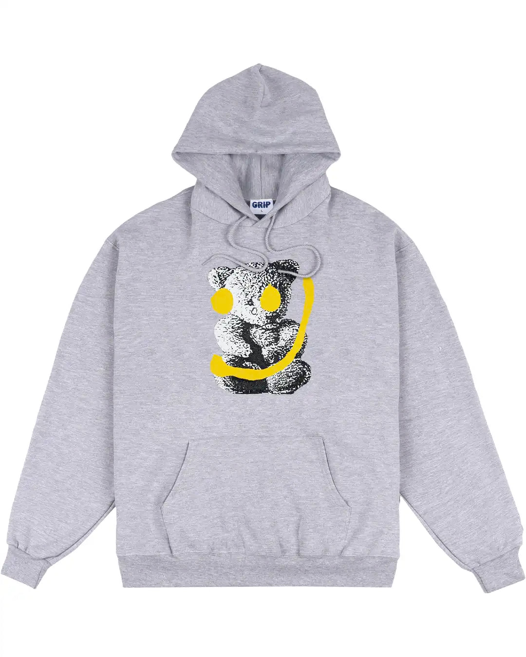 Hoodie Bear - Heather Grey