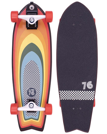 Surf Skate Surf-A-Gogo Fish Complete Cruiser Skateboard