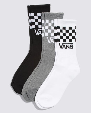 Bas Drop V Classic Crew Sock - White/Black