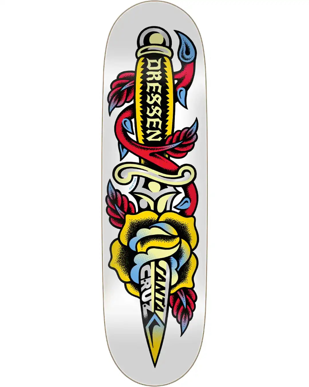 Dressen Rose Dagger Skateboard Deck