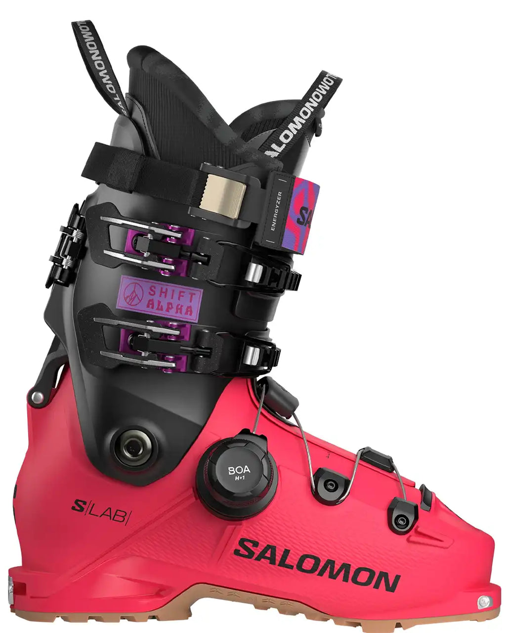 Bottes De Ski S/Lab Shift Alpha Boa 140 - Raspberry/Black