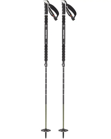 Steep Prime Vario S3 Ski Poles - Black/White
