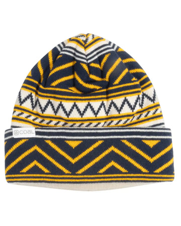 Tuque Weston - Navy/Goldenrod