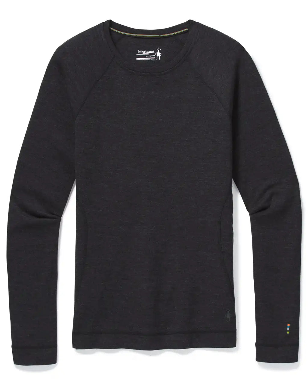 Couche De Base Women's Classic Thermal Merino Base Layer Crew Boxed - Charcoal Heather