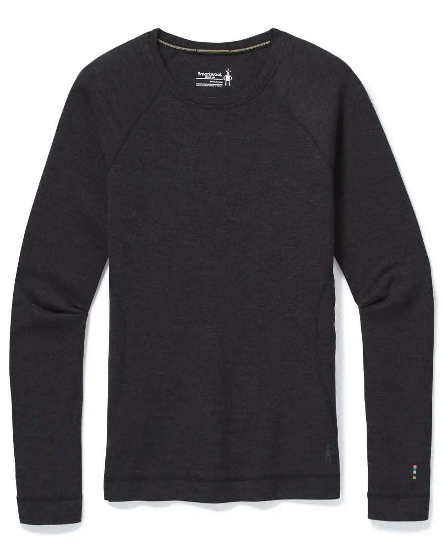 Women's Classic Thermal Merino Base Layer Crew Boxed - Charcoal Heather