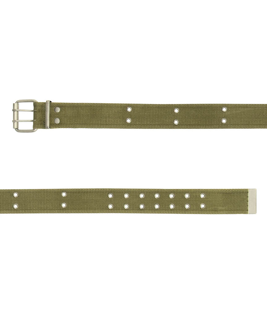 Double Prong Belt - Olive