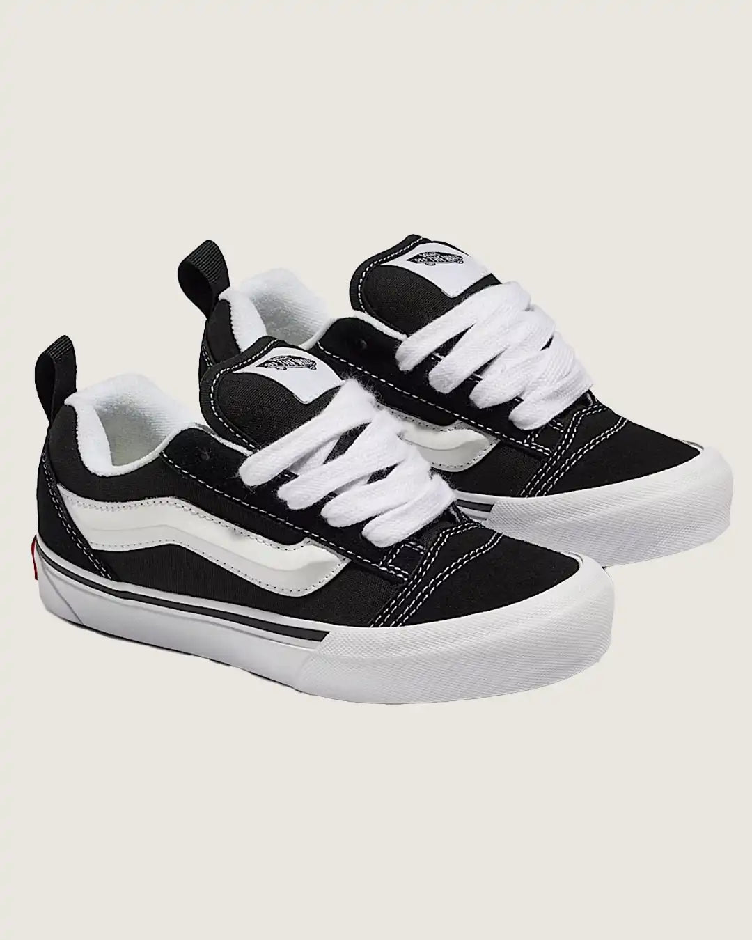 Souliers Little Kids Knu School - Black/True White