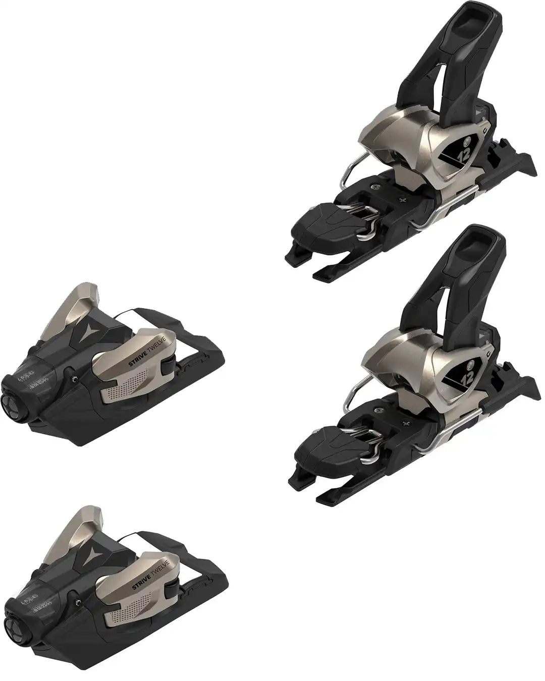 Fixation De Ski Strive 12 Gw - Black/Bronze 2026