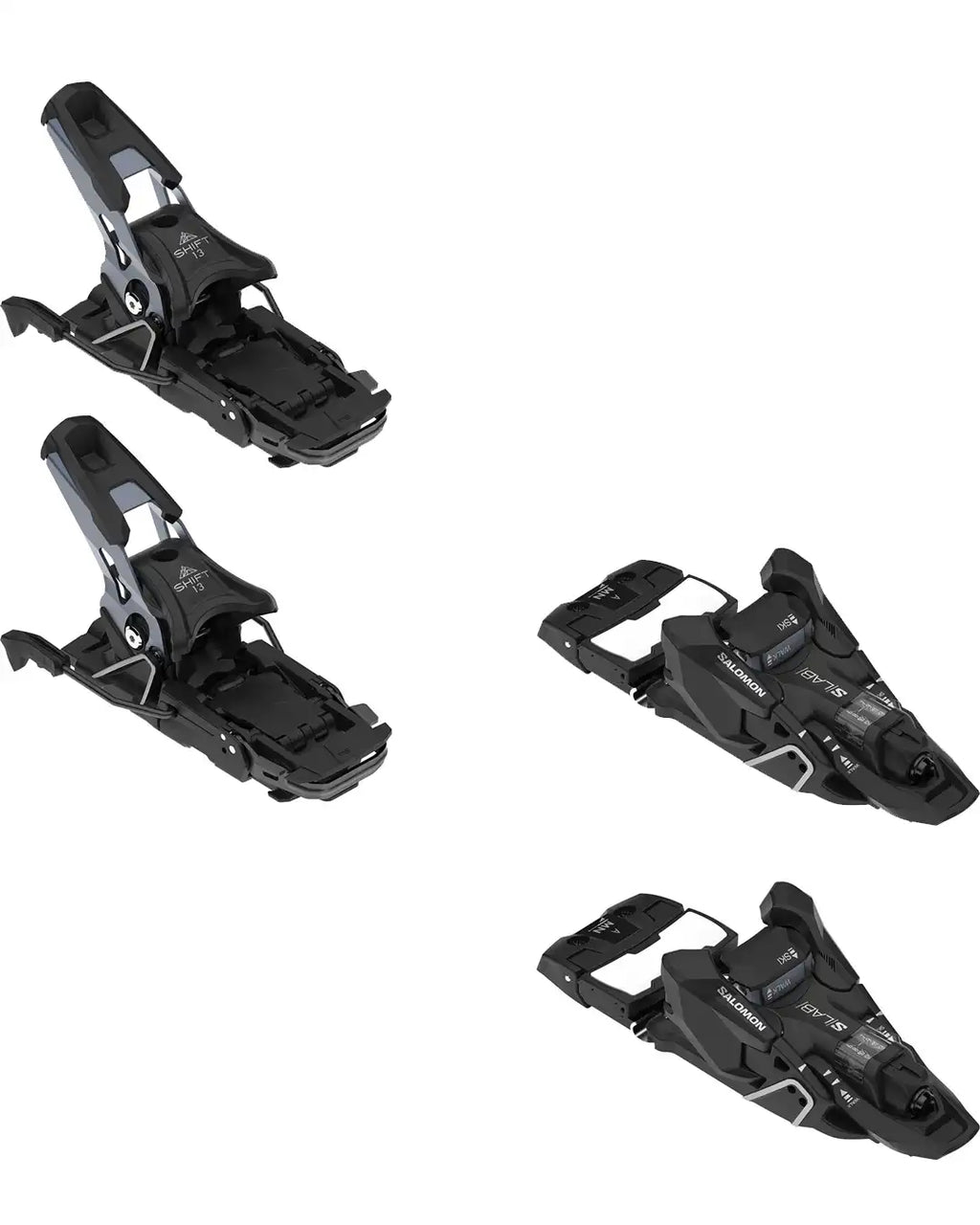 S/Lab Shift² 13 Alpine Touring Ski Bindings - Black/Silver 2027