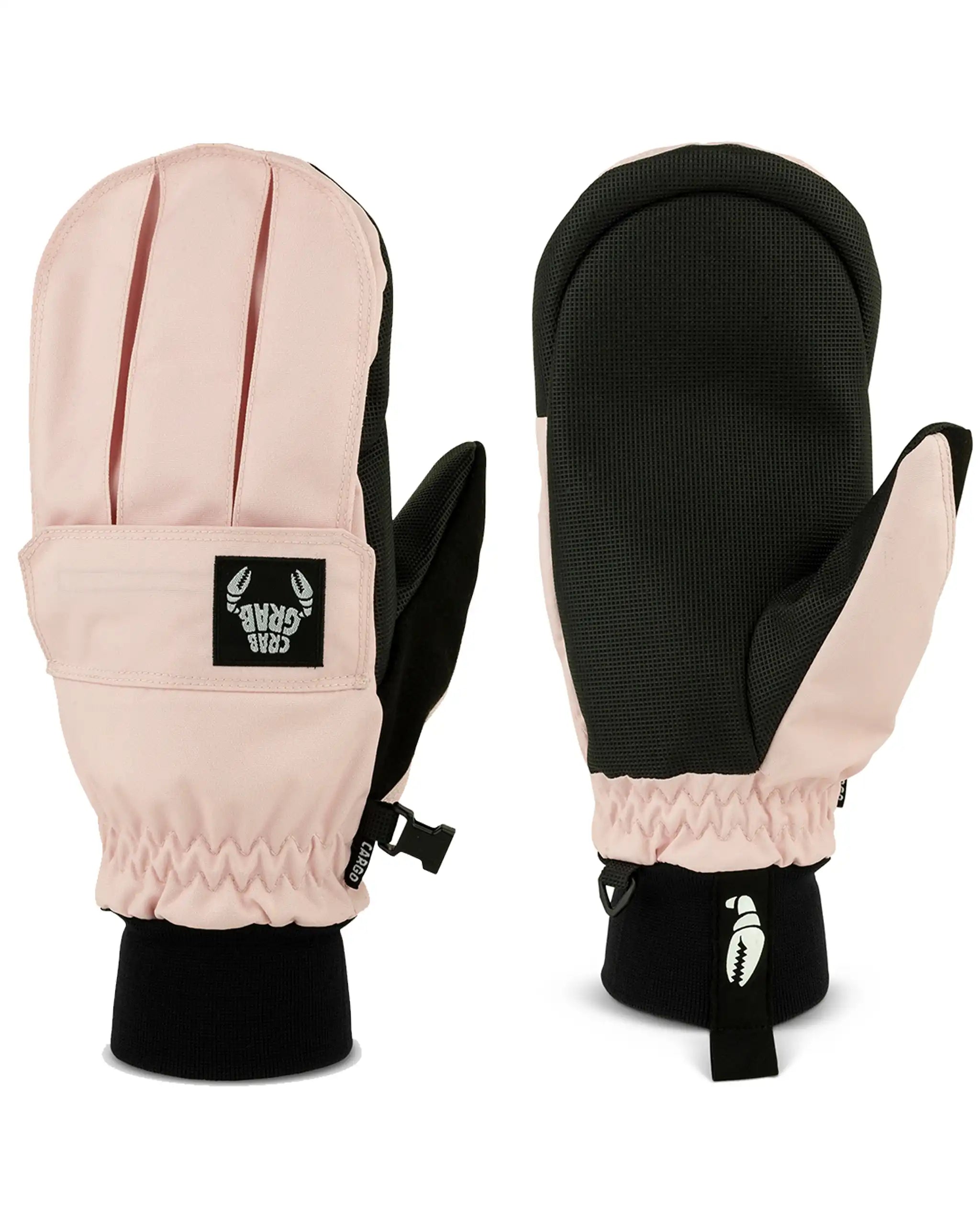 CRAB GRAB Cargo Mitt - Soft Pink Gloves and Mitts