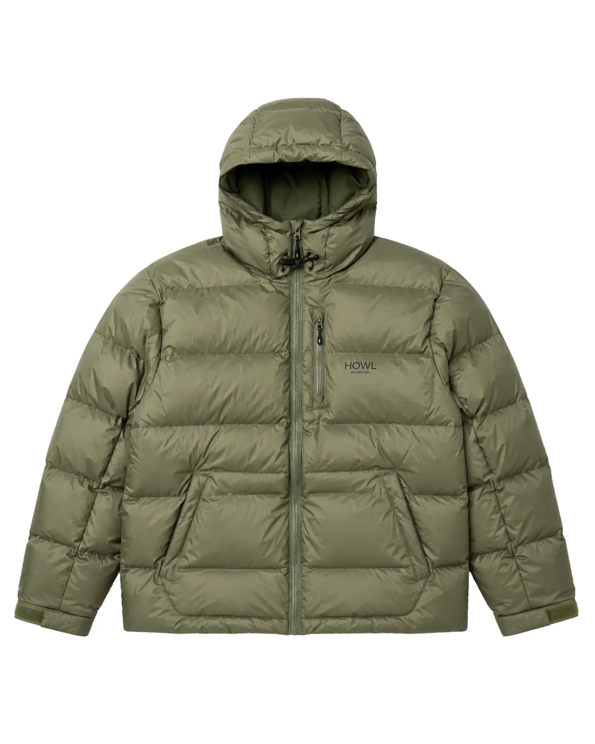 HOWL Puffy Winter Jacket - Army