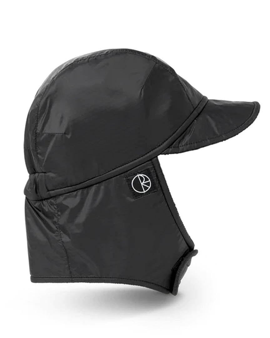 Luke Flap Cap Ripstop - Black