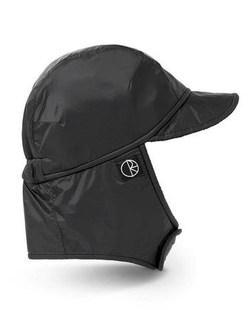 Luke Flap Cap Ripstop - Black