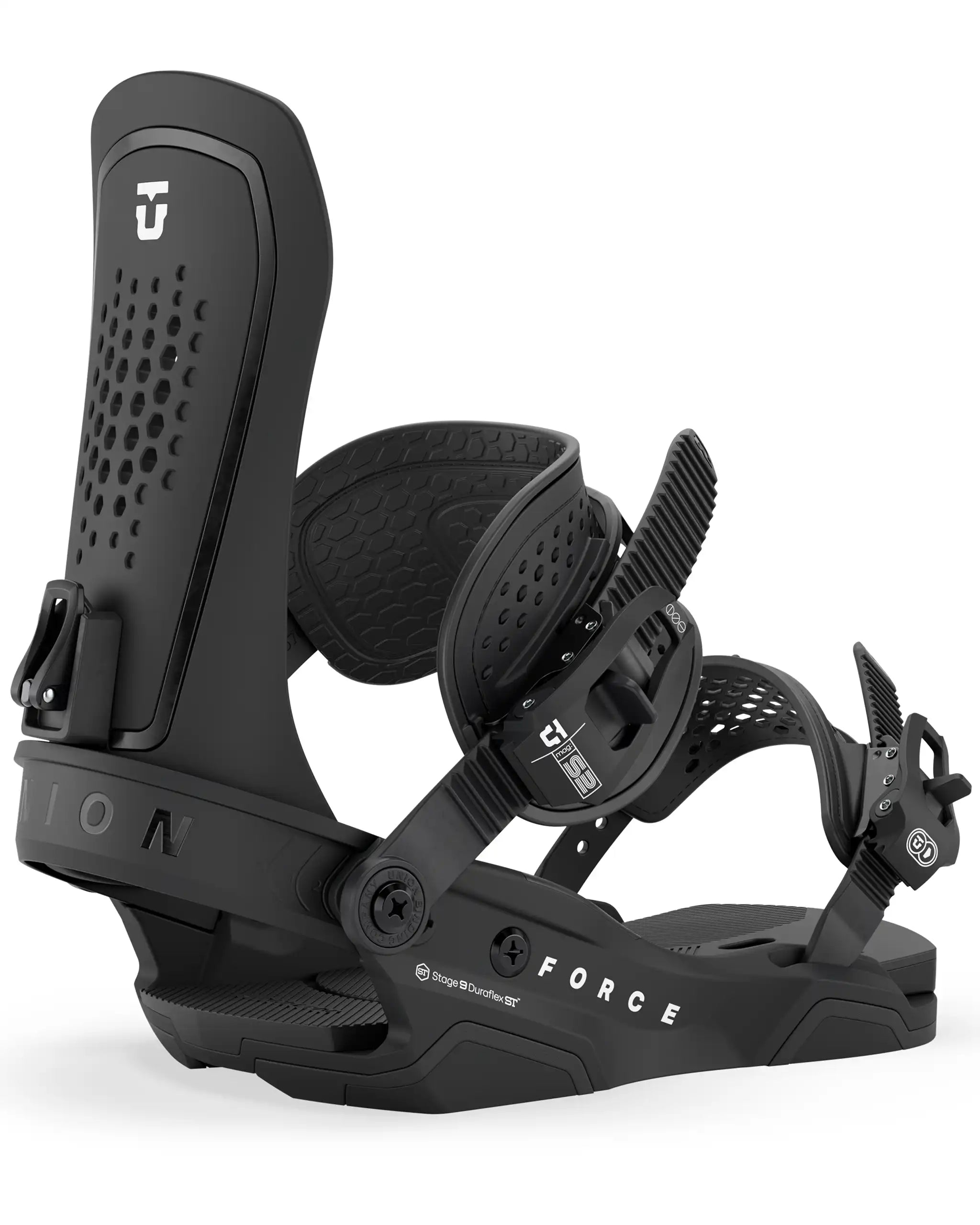 Force Snowboard Bindings - Black 2027