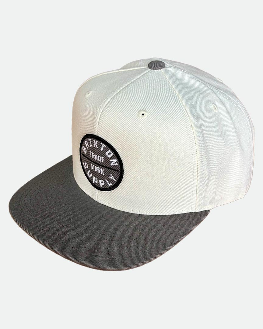 Oath Iii Snapback Hat - Charcoal/Off White
