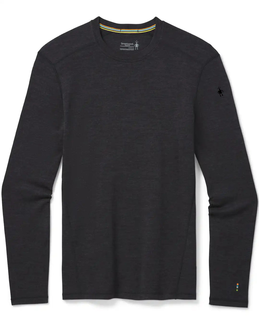Couche De Base Men's Classic Thermal Merino Base Layer Crew Boxed - Charcoal Heather