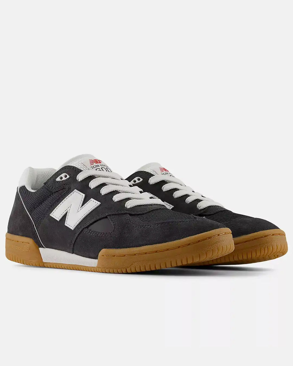 Numeric 600 Tom Knox Shoes - Dark Grey/White