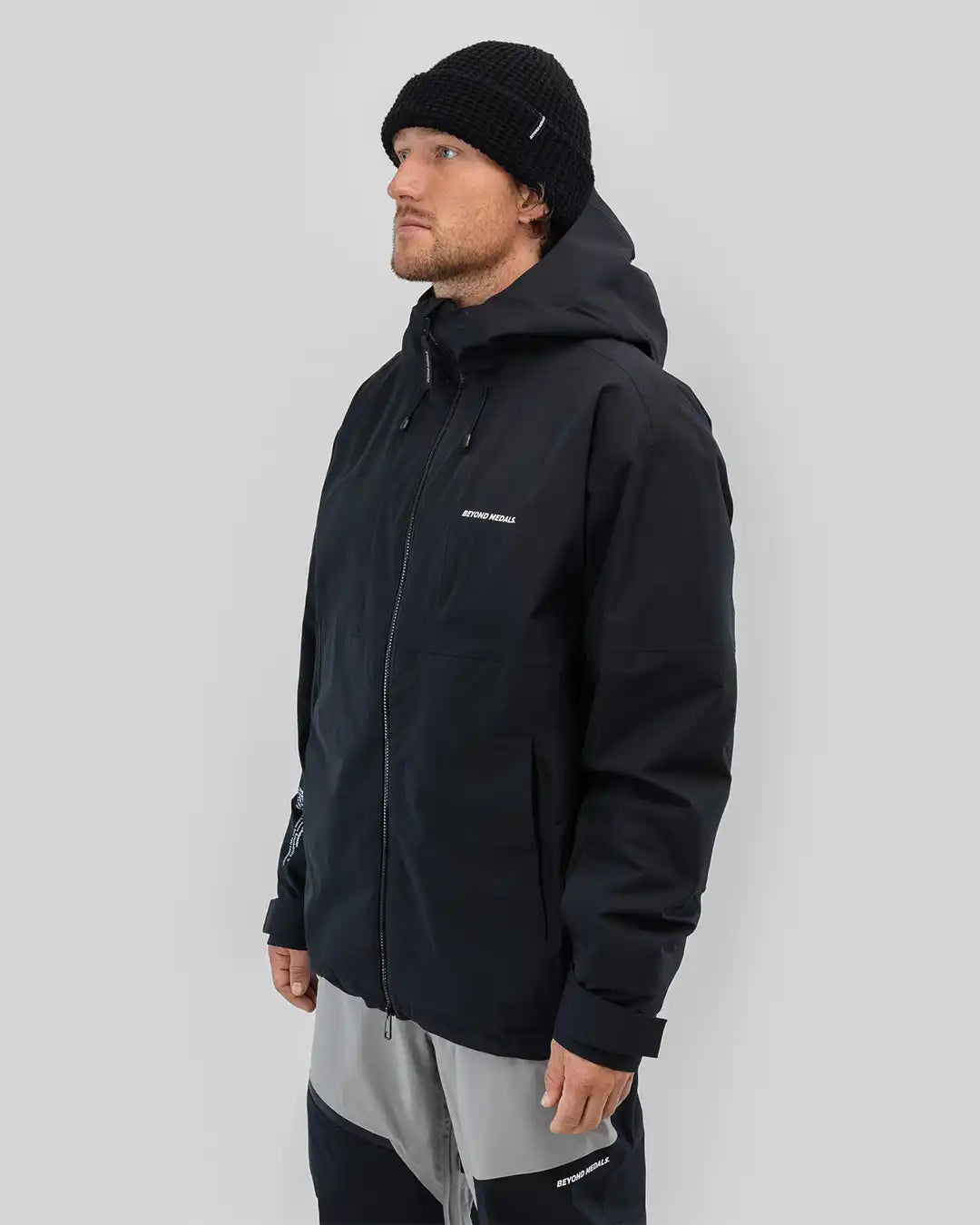 Fullzip 2L Winter Jacket - Black