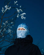 Balaclava Legacy Facemask - Sky Blue par HOWL – vue 2