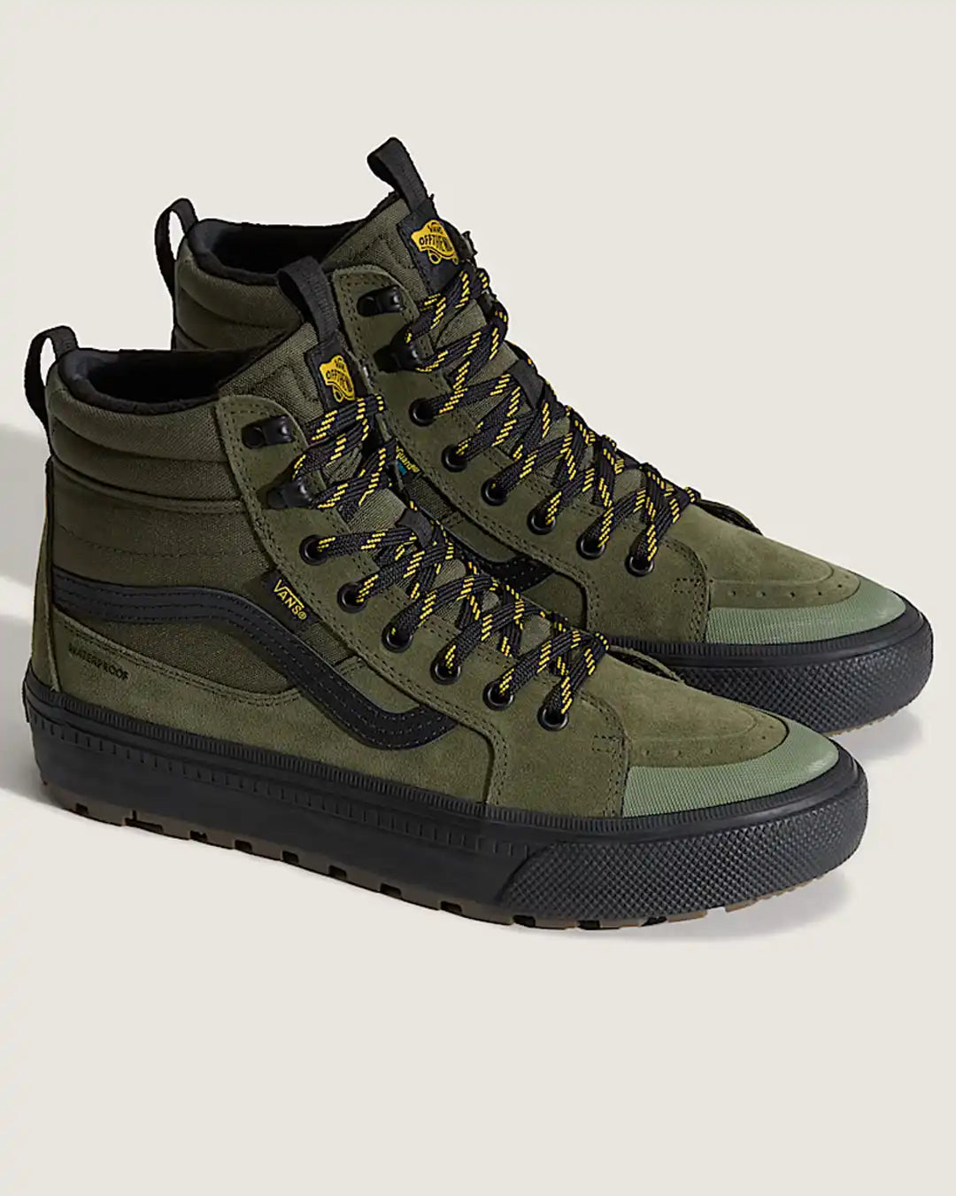 Mte Sk8-Hi Waterproof Insulated Shoes - Green/Black