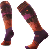 Women's Snowboard Twilight Vista OTC Thermal Socks - Purple Iris