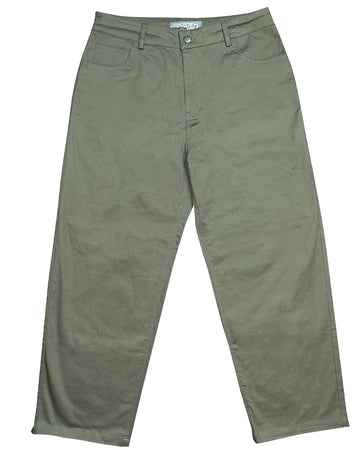 Stretchy Cotton Pants - Green