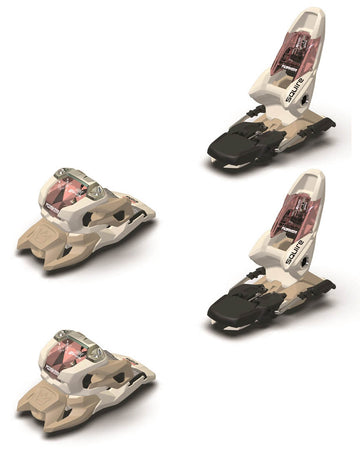 Squire 11 Ski Bindings - Tan/Ivory 2024