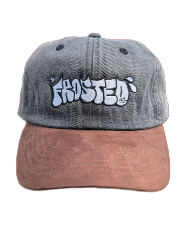 Throwy Logo Hat - Grey/Brown