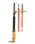 Batons splitboard Sceepter 4S Pole - Black/Orange