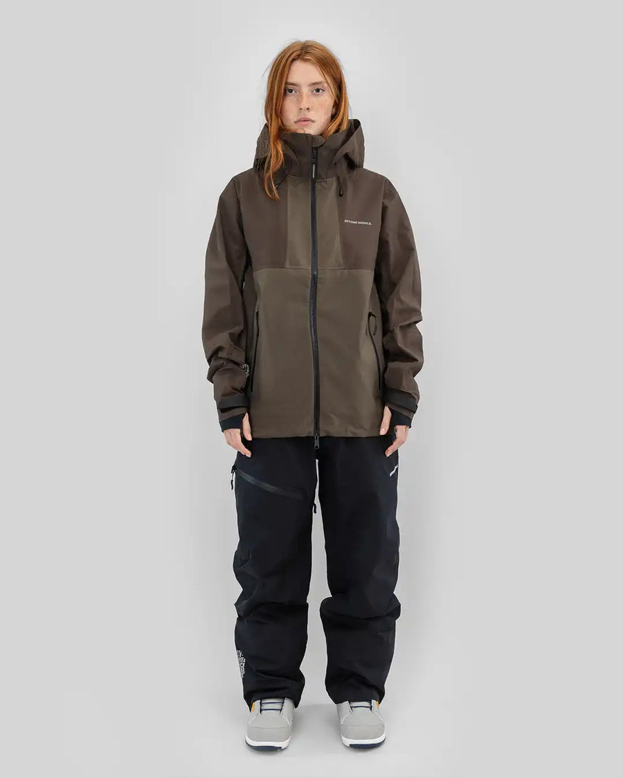 Manteau Neige Tech 3L - Brown