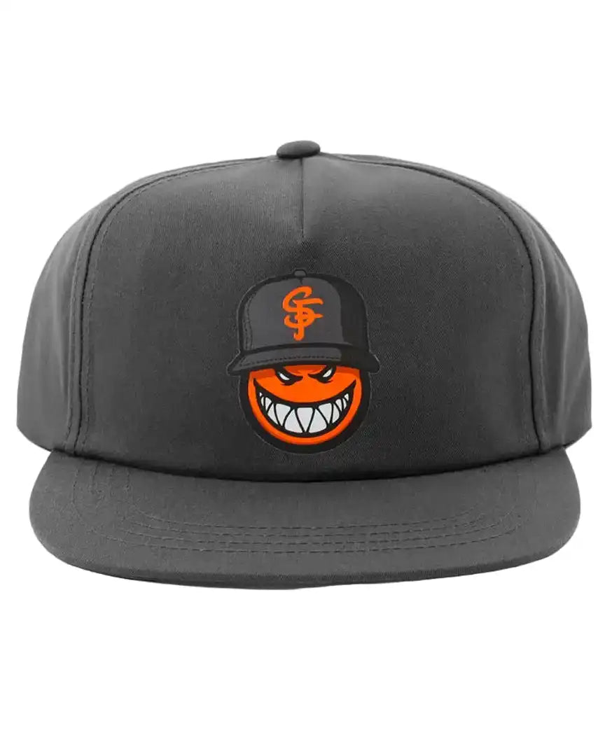 X Spitfire Sf Loc Snapback Hat - Charcoal