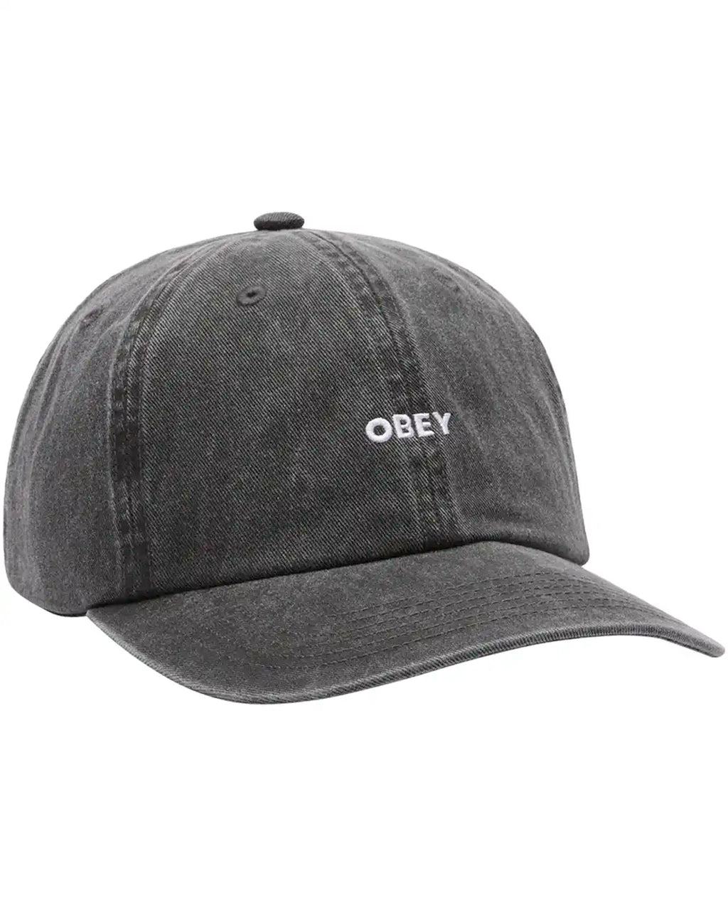 Casquette Pigment Bold 6 Panel - Black