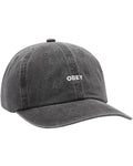 Casquette Pigment Bold 6 Panel - Black
