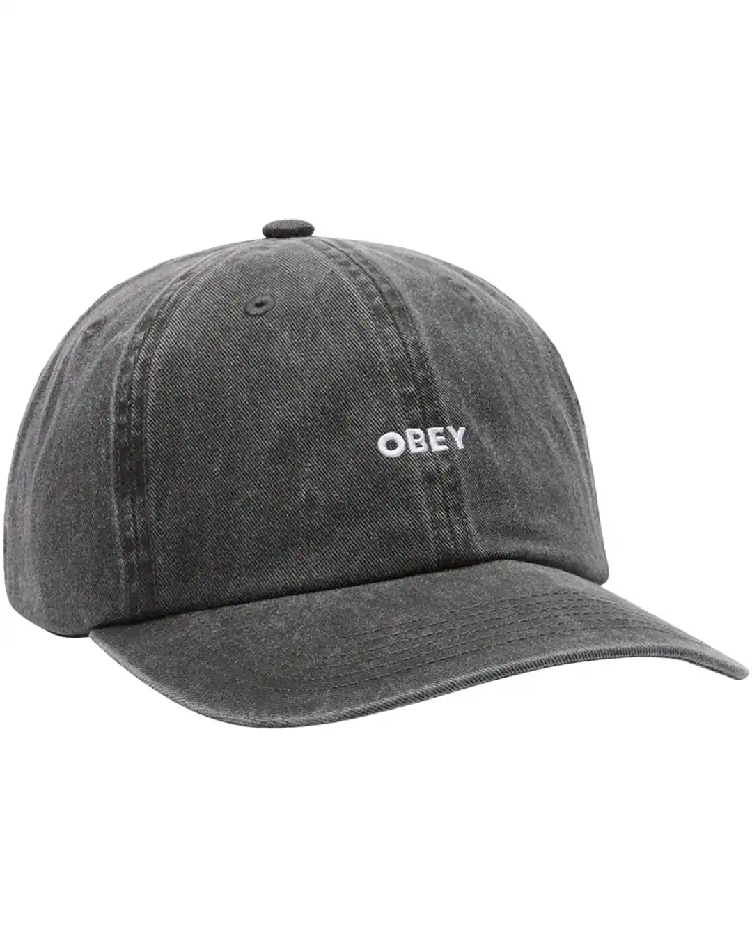 Casquette Pigment Bold 6 Panel - Black