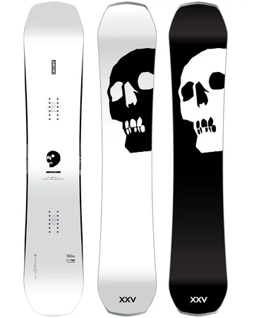 Black Snowboard Of Death Wide Snowboard 2026