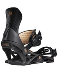 Aurora Womens Snowboard Bindings - Eclipse Black 2027