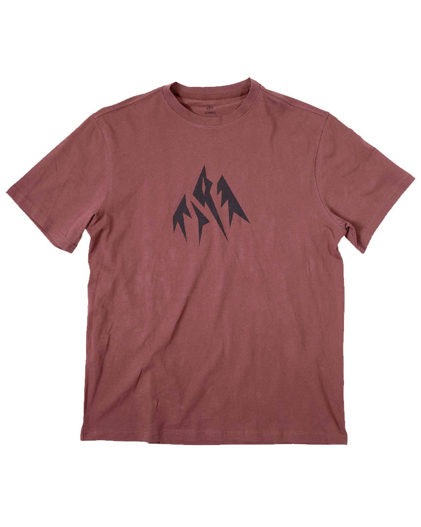 T-shirt Mountain Journey Ss - Vulcan Red