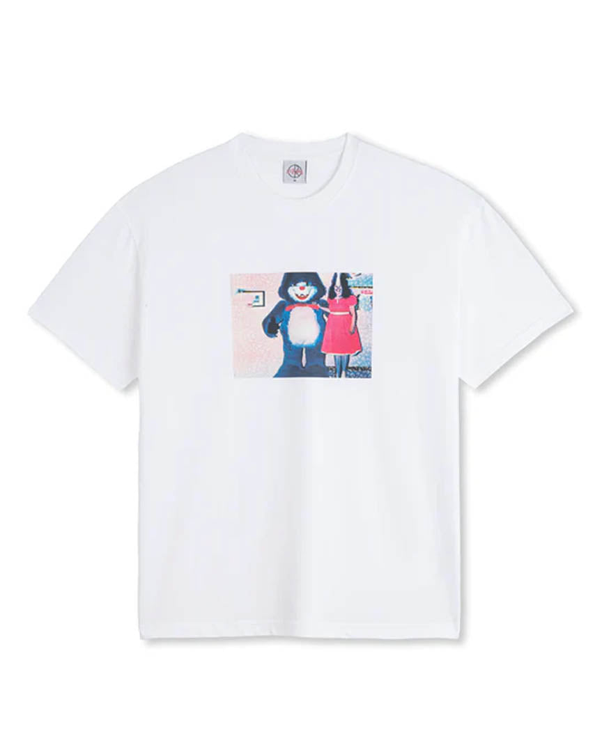 Pink Dress T-Shirt - White