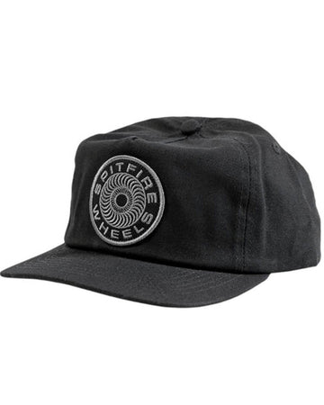 Classic'87 Swirl Patch Hat - Black/Black