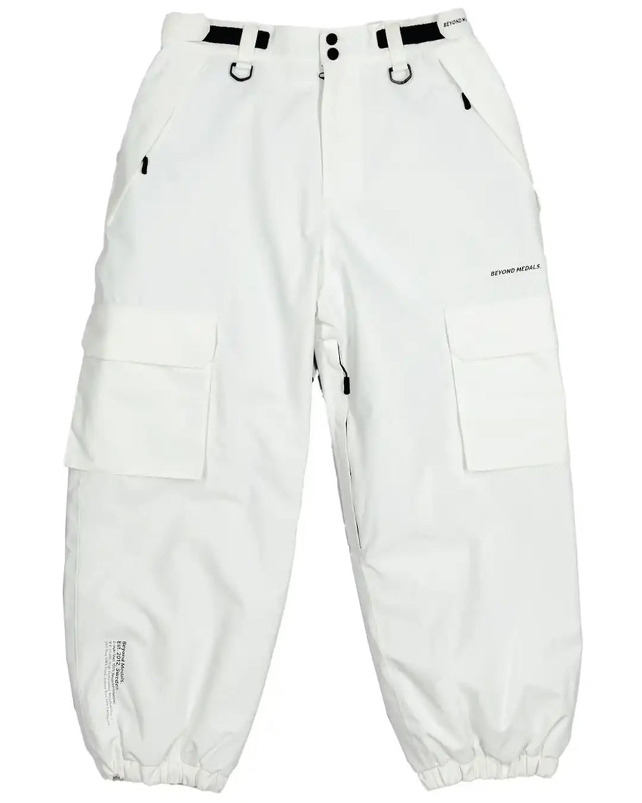 Pantalon Neige Cargo 2L - White