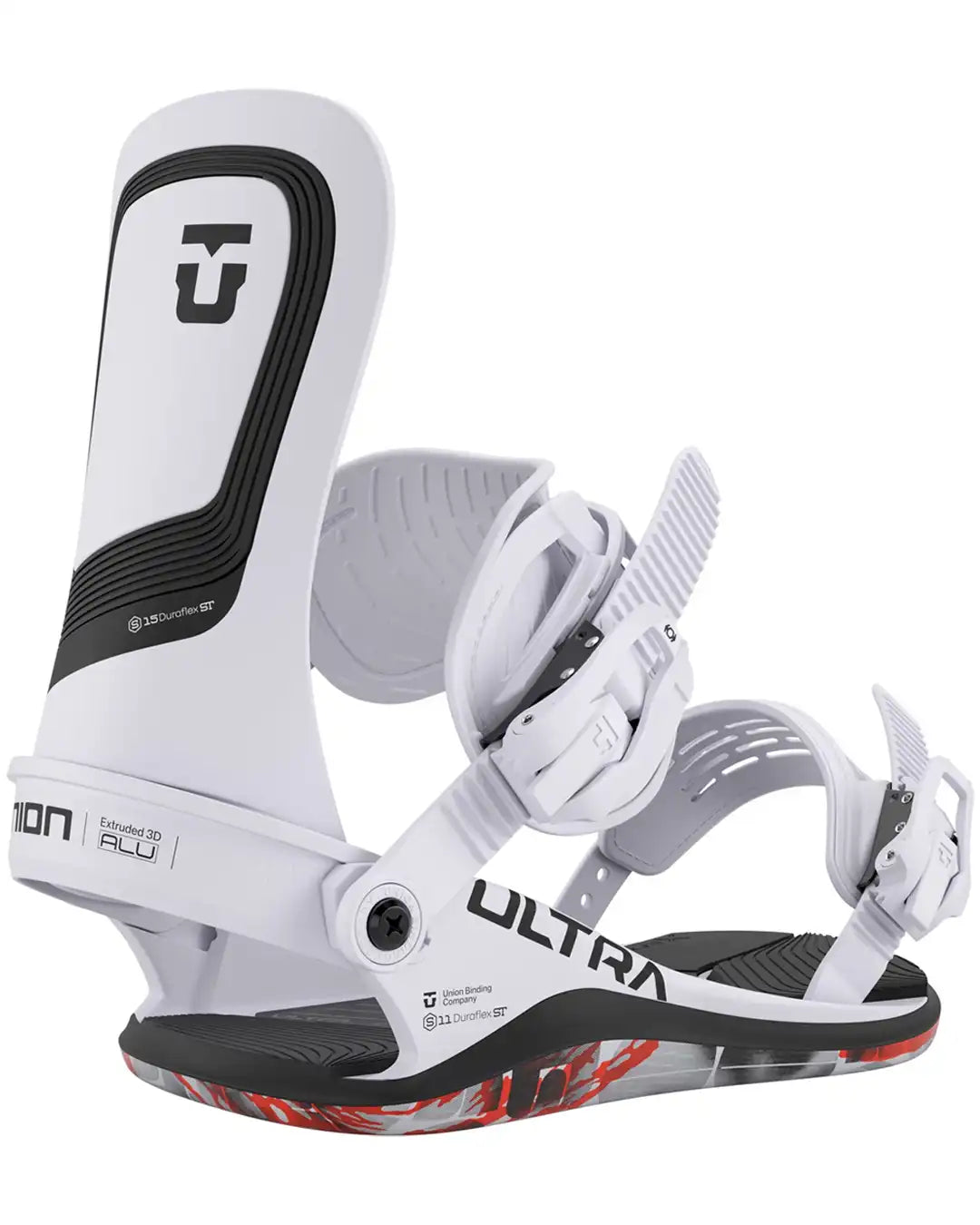 Ultra Snowboard Bindings - Ice Grey 2026