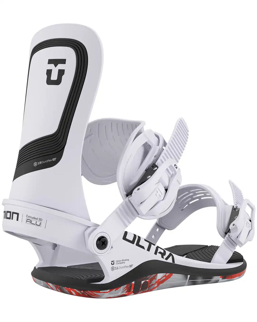 Ultra Snowboard Bindings - Ice Grey 2026