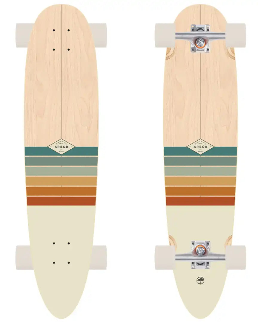 Foundation Breach 34 Complete Cruiser Skateboard