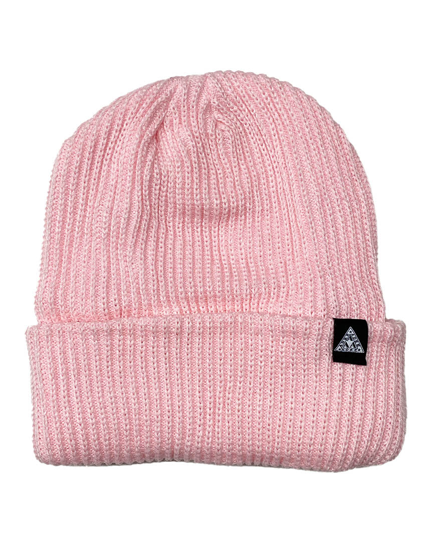 Adre Fleece Rebord Beanie - Rose