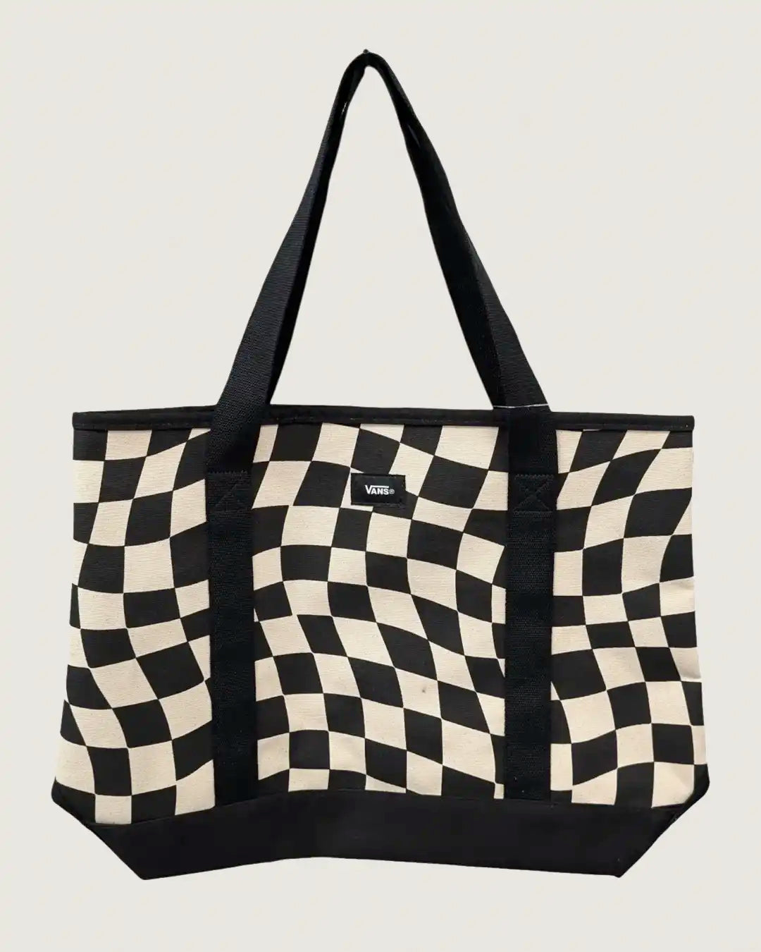 Pergs Tote Bag - Checkerboard Marshmallow